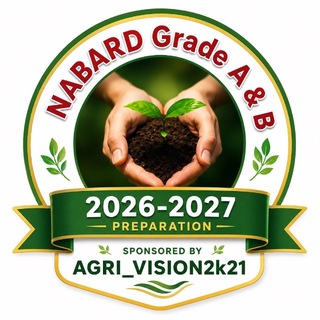 Telegram profile photo for NABARD GRADE A