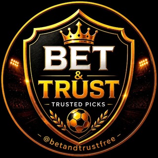Telegram profile photo for BET AND TRUST | FREE TIPS โฝ๏ธ๐ ๐ ๐พ