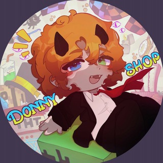 Telegram profile photo for donny shop!
