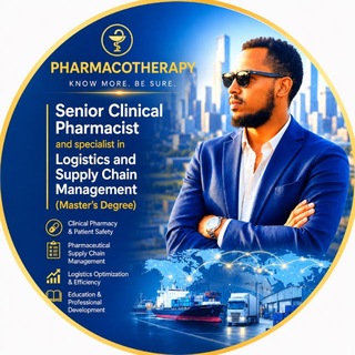 Telegram profile photo for Pharmacotherapy®️ Up-to -Date Information 🥼💉💊🩺🔬