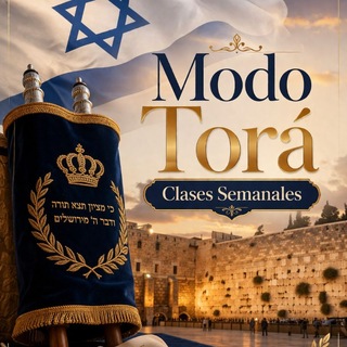Telegram profile photo for Modo Torá con el Moré Iojanán 📚✡️