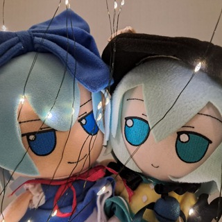 Telegram profile photo for Fumo Cirno and friends🪷