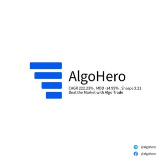 Telegram profile photo for AlgoHero Crypto量化交易