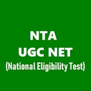 Telegram profile photo for NTA NET/JRF History