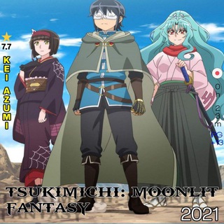 Telegram profile photo for Tsukimichi: Moonlit Fantasy Sub Dub Dual Anime • Tsukimichi: Moonlit Fantasy Season 2 Indo French Spanish Italian Russian Hindi