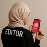 Telegram profile photo for editor_mahdieh
