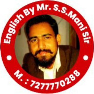 Telegram profile photo for English by S.S. Mani Sir