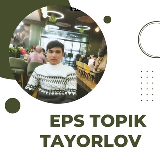 Telegram profile photo for Eps Topik Imihtonga tayyorlov kanali