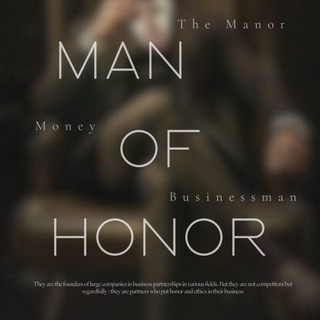Telegram profile photo for The Manor, Man of Honor.