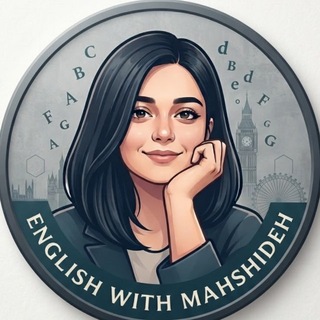 Telegram profile photo for English with Mahshid