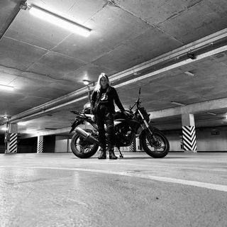 Telegram profile photo for she rides w/