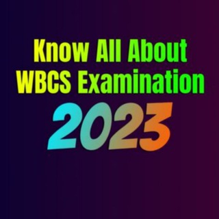 Telegram profile photo for WBPSC | WBCS 2023