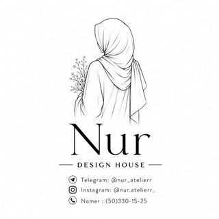 Telegram profile photo for Nur atelier 🤍