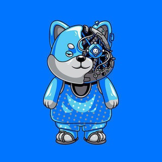 Telegram profile photo for 🔵 AI INU | Portal
