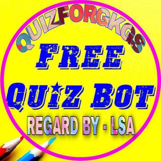 Telegram profile photo for QUIZFORGKGS FREE QUIZ BOT