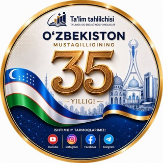 Telegram profile photo for Ta'lim tahlilchisi / Rasmiy kanal