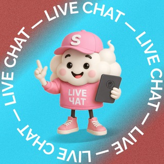 Telegram group profile photo for LIVE CHAT