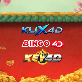Telegram group profile photo for KLIX4D || BINGO4D || KEY4D️ OFFICIAL EVENT DAN PROMO