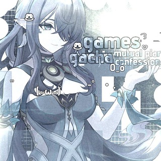 Telegram profile photo for Gacha games mp cf