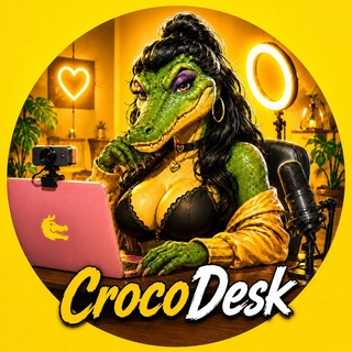 Telegram profile photo for CROCO DESK | ADULT WORKERS
