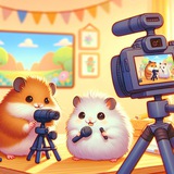 Telegram profile photo for 2 ХАМСТЕРА
