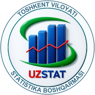 Telegram profile photo for Toshkent viloyati statistika boshqarmasi