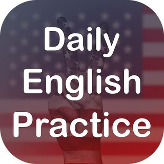 Telegram profile photo for English Practice