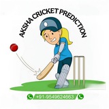 Telegram profile photo for AKSHA CRICKET PREDICTION™️