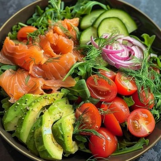 Telegram profile photo for ГОТОВИМ ВКУСНО, ПРОСТО И КРАСИВО 🥗