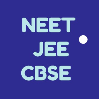 Telegram profile photo for NEET JEE BIOLOGY CHEMISTRY CBSE