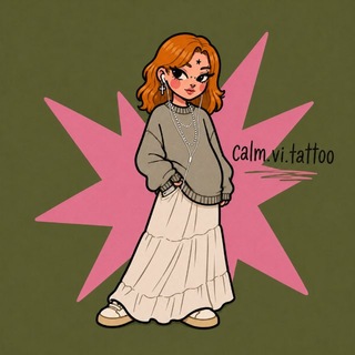 Telegram profile photo for ✿ calm.vi.tattoo ✿