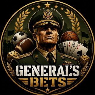 Telegram profile photo for GENERAL’S BETS