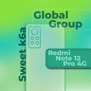 Telegram group profile photo for Redmi Note 12 pro 4G |Sweet k6a|