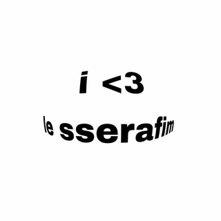 Telegram profile photo for le sserafim stickers