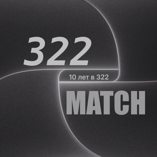 Telegram profile photo for 322 MATCH