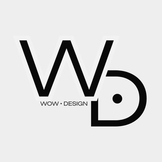 Telegram profile photo for WOW • DESIGN