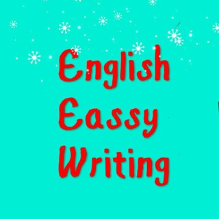 Telegram profile photo for English essay writing