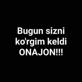 Telegram profile photo for Онажонларга Атадим 🧕