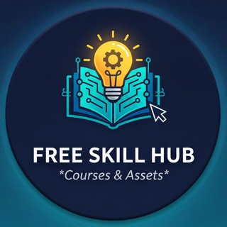 Telegram profile photo for FREE SKILL HUB