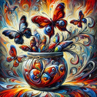 Telegram profile photo for компот із метеликів 🦋