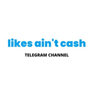 Telegram profile photo for Likes Ain't Cash