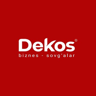 Telegram profile photo for Dekos - Biznes sovg‘alar