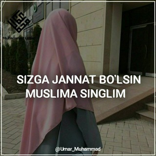 Telegram profile photo for Muslima Qizlar