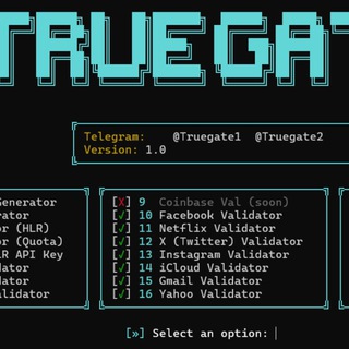 Telegram profile photo for TRUEGATE VALIDATOR