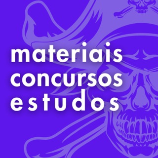 Telegram profile photo for MATERIAIS CONCURSOS ESTUDOS🦉