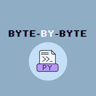 Telegram profile photo for Byte-by-Byte | Python