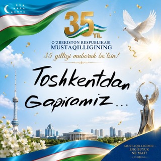 Telegram profile photo for Toshkentdan gapiramiz...