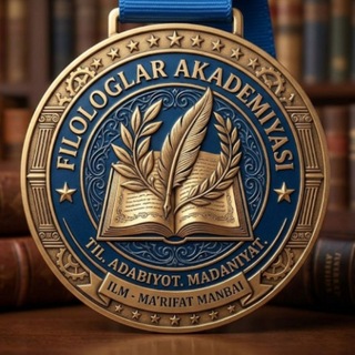 Telegram profile photo for 🏛️ Filologlar Akademiyasi