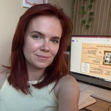 Telegram profile photo for Лена учит 📒 А1-B2 🇺🇸