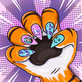 Telegram profile photo for ТИГРИЦА - Идеи маникюра | Дизайн ногтей | Ноготочки | Тренды 2025
